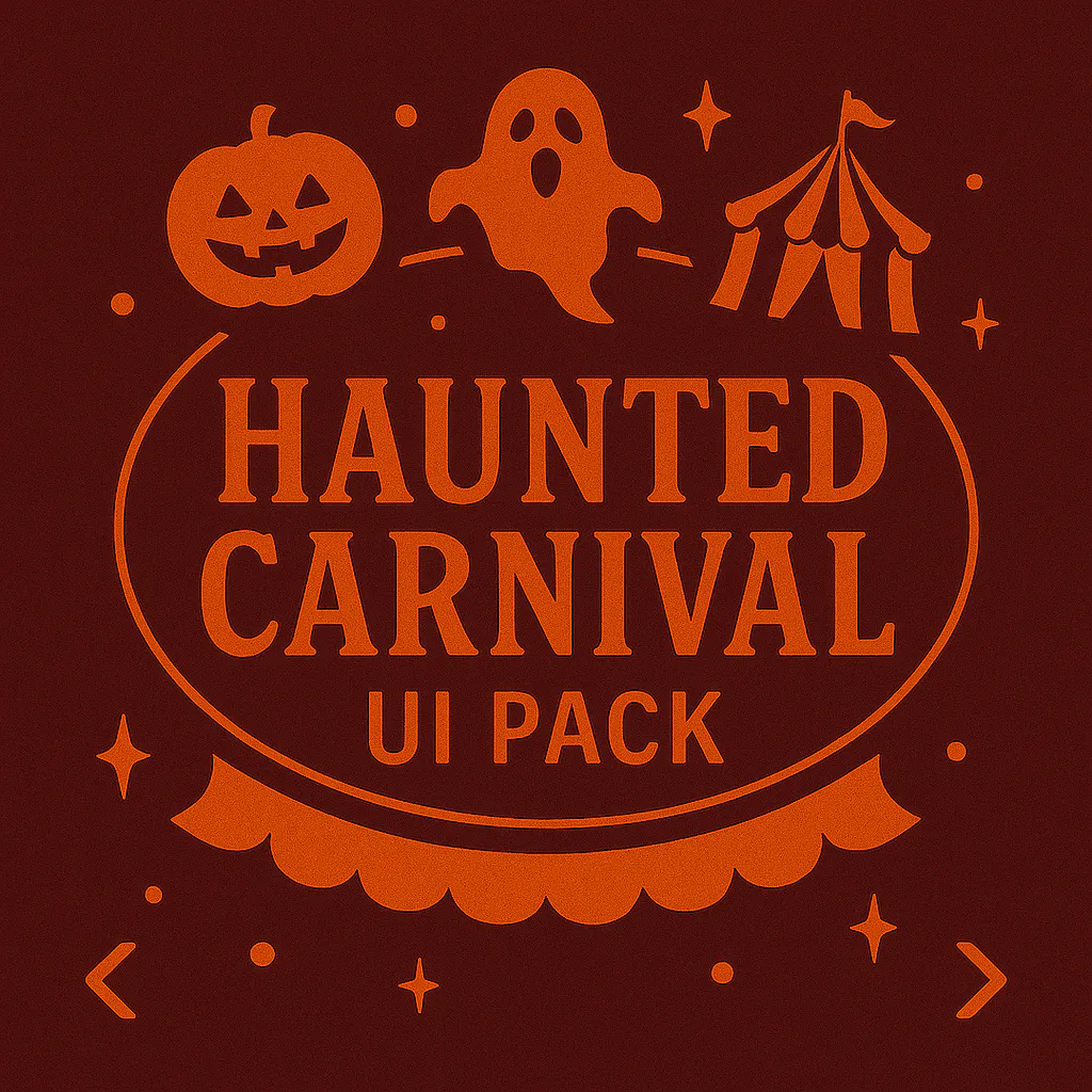 Haunted Carnival UI Pack product preview